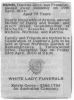 Funeral notice for Daphne Alice Nunn (nee Franklin)