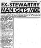 Dennis Surgenor awarded MBE