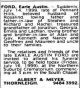Earle Austin FORD